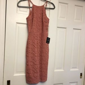 Rusty Rose Lace Dress